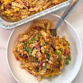 Family Style Meal - BBQ Ranch Chicken Casserole