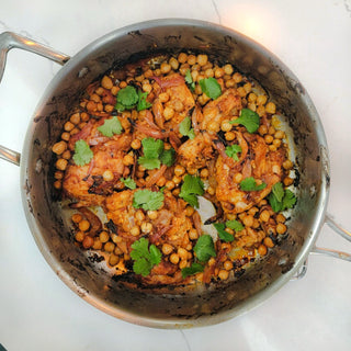 Meal Kit: Baked Harissa Chicken with Chickpeas Served with Rice