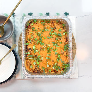 Family Style Meal - Beef Burrito Casserole