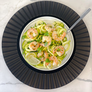 Cilantro Lime Shrimp Scampi with Zoodles