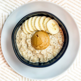 Peanut Butter Banana Overnight Oats