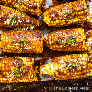 Grill-Ready Smoky Parmesan Corn on the Cob