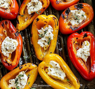 Grill-ready Sweet Mini Peppers with Goat Cheese