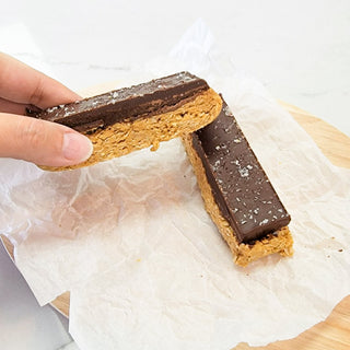 Chocolate Peanut Butter Oatmeal Bars