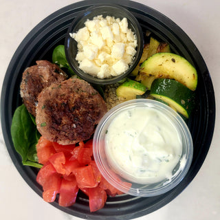 Mediterranean Beef Bowl with Quinoa